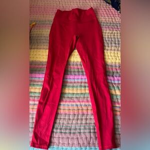 Fabletics Red Leggings